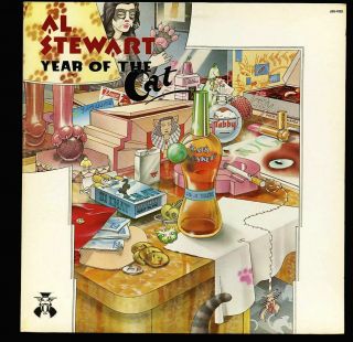 Vinyl Lp Al Stewart - Year Of The Cat Janus 1st Pressing Nm