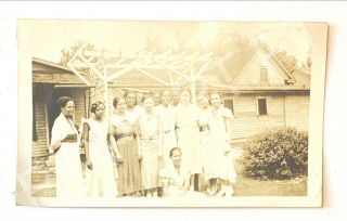 Vintage Found Photo Pretty Well - Dressed African American Women 1930s Snapshot