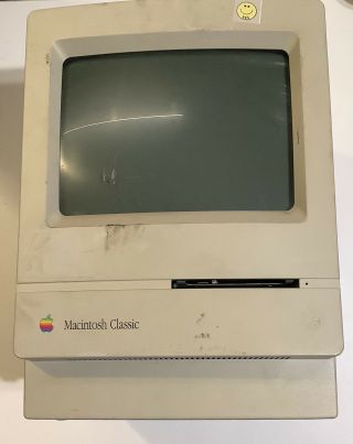 Apple Macintosh Classic Model M0420 Vintage Computer Take A Look