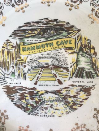 Echo River Mammoth Cave National Park Kentucky Collectors Plate
