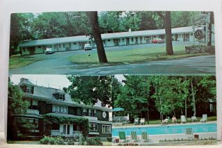 Maine Me Bar Harbor Rockhurst Hotel Motel Postcard Old Vintage Card View Post Pc