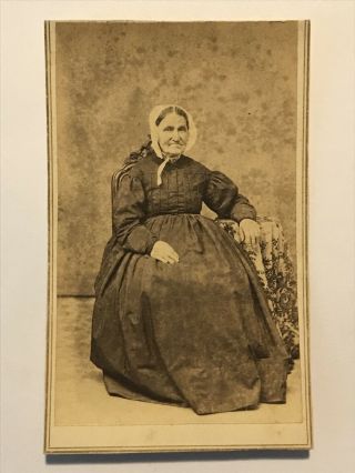 Rare Antique Carlisle Pennsylvania Pretty Woman Civil War Cdv Photo
