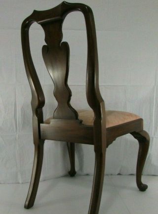 Henkel Harris Queen Anne Mahogany Dining Chair 110 S Vintage