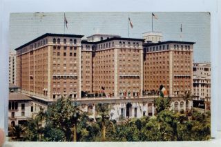 California Ca Los Angeles Biltmore Hotel Postcard Old Vintage Card View Standard