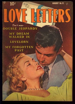 Love Letters 12 Owner Pre - Code Golden Age Quality Comic 1951 Fn