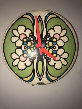 Vintage Peter Max Clock
