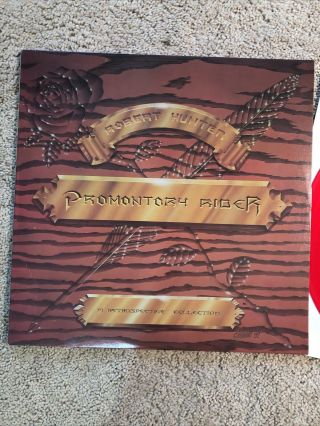 415 Grateful Dead’s Robert Hunter Red LP Collector LP Promontory Rider 2