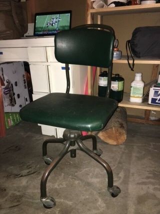 Vintage Mid - Century Industrial Steelcase Office Chair