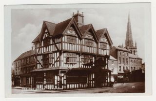 The Old House,  Hereford Real Photograph Postcard