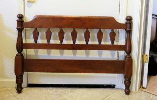 Mid - Century Heywood Wakefield Old Colony Birch Twin Bed Frames 4