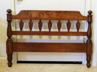 Mid - Century Heywood Wakefield Old Colony Birch Twin Bed Frames 5
