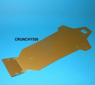 Mrp Pro - 110 Stage Ii Akg Gold Chassis Plate Vintage Rc Part