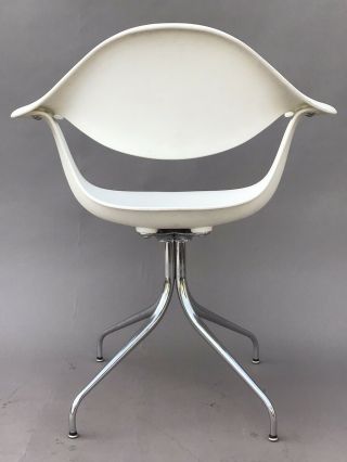 GEORGE NELSON HERMAN MILLER SWAG LEG CHAIR - SIGNED - MID CENTURY MODERN EAMES 5