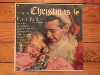 Percy Faith - Music Of Christmas 1954 Columbia Cl 588 Rp Mono Jacket/vinyl Vg,