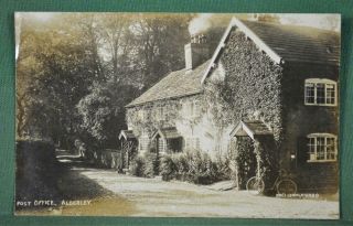 Vintage Postcard Post Office Alderley Edge Manchester (m20)