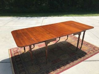 Henkel Harris Cherry Table and 6 Chairs 2