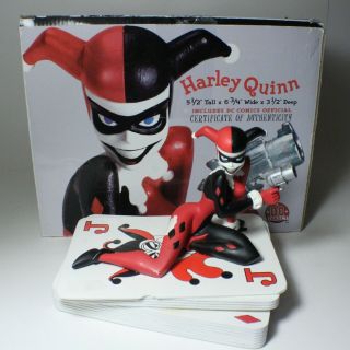Dc Direct: Batman Animated Series Harley Quinn Porcelain Statue Bruce Timm 2000