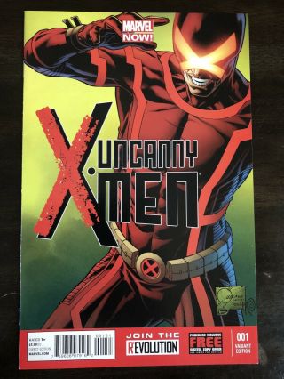 Uncanny X - Men 1 1:100 Quesada Variant Marvel Comics Nm