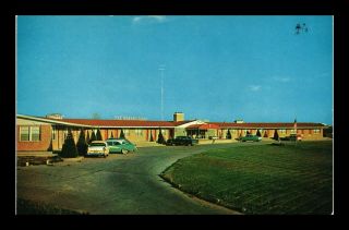 Dr Jim Stamps Us Old Cars Motel Skyliner Concordia Kansas Postcard