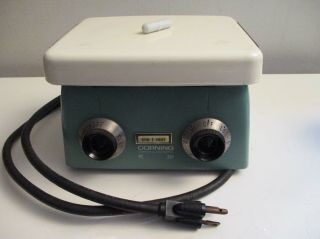 Vintage Corning Pc - 351 Magnetic Lab Stirrer Hotplate Very