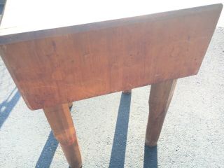 Solid wood Butcher Block table 5