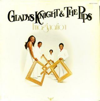 Gladys Knight & The Pips Imagination Soul R&b Old Stock Vinyl Lp Record