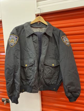 Authentic Vintage Nypd Coat And Pants York Police Uniform