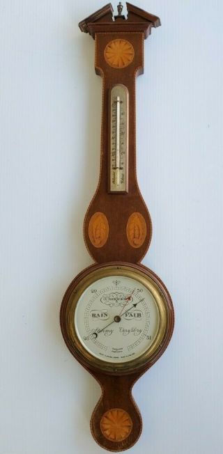Vintage Short & Mason Banjo Barometer Thermometer