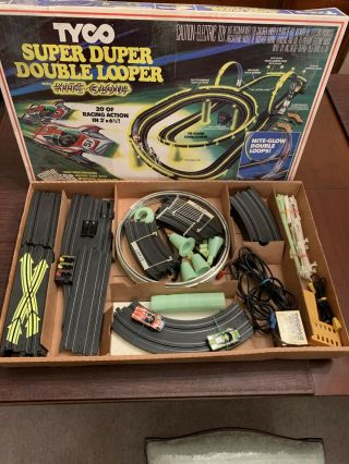 Tyco Duper Double Looper Track Set Great Vintage