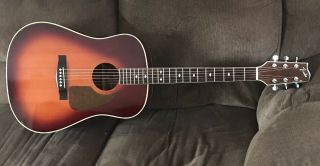 Vintage Fender F - 240A Acoustic Guitar 1980 ' s 2
