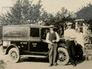Vintage Truck Photo American Laundry & Dry Cleaning Co.