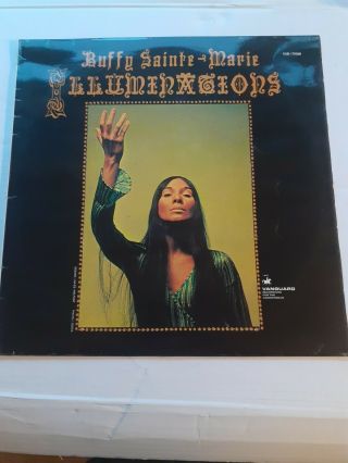1971 Rca Vanguard Stereo Lp Buffy Sainte - Marie " Illuminations "