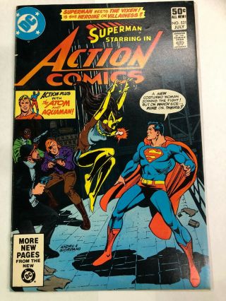 Action Comics 521 First Appearance Of Vixen