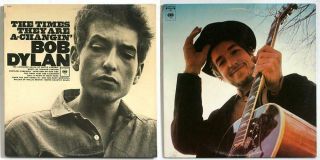Bob Dylan 2 Lps The Times They Are A - Changin 