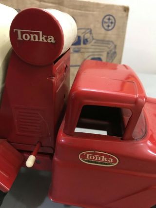 cleaClassic Vintage Tonka 620 Cement Mixer Red in 3