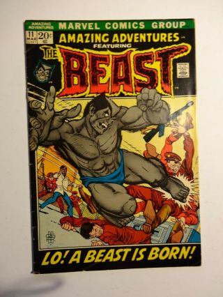 Marvel Comic Adventures 11 Featuring The Beast,  1st Furry Beast