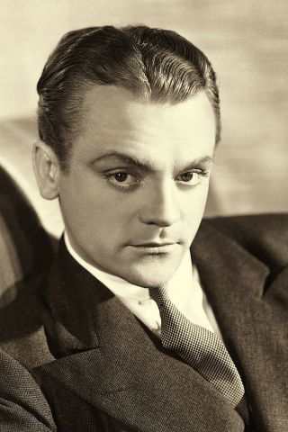 Vintage 1930 James Cagney Young Portrait Photo 4 " X6 " Sepia Reprint