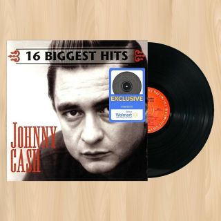 Johnny Cash 16 Biggest Hits Exclusive Vinyl Lp I Walk The Line Ring Of Fire 1104