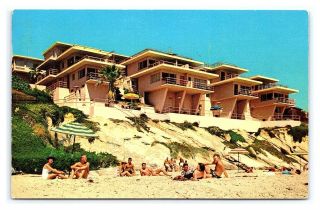 Vintage Postcard Surf And Sand Hotel Laguna Beach California E15