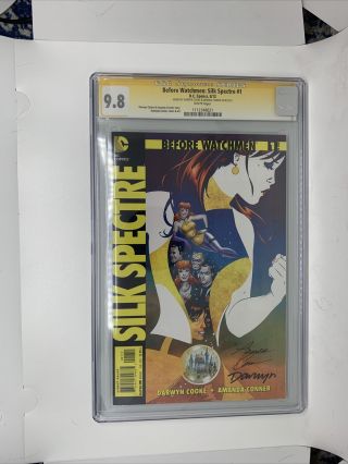 Before Watchmen: Silk Spectre 1 - Cgc Ss9.  8 - Signed Cooke/conner
