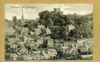 Launceston From S.  Stephens. ) ^ (2 X Vintage Posted Card`s - Both 1910
