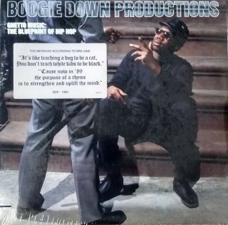Rare Hip Hop Boogie Down Productions Ghetto Music: Blueprint Of Hip Hop