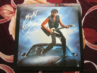 David Hasselhoff Night Rocker 1985 Epic Records Studio Album Vinly Lp