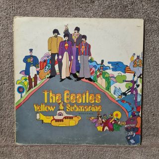 Rare - The Beatles Yellow Submarine Vinyl Lp Record 3 C062 - 04002 Italian Press