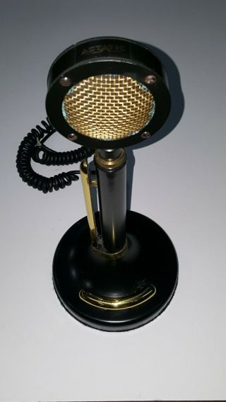 Vintage Astatic D - 104 Night Eagle Black Edition Microphone -