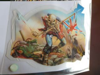 Iron Maiden - The Trooper - 7 " Vinyl Shaped Picture Disc