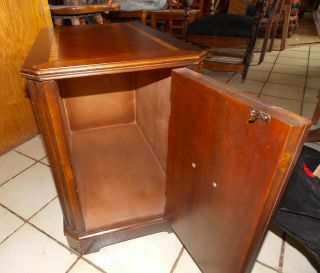 Mid Century Mahogany Inlaid Top End Table / Side Table by Lane (T775) 3