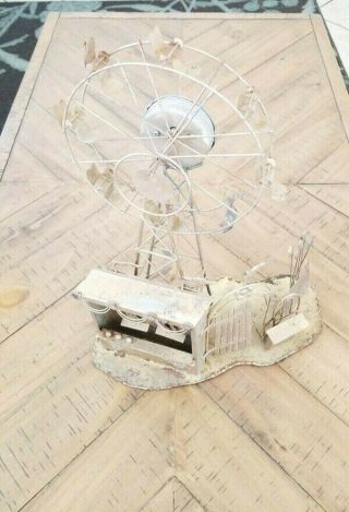 Vintage Copper Music Box Ferris Wheel Rare