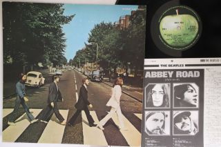 Lp Beatles Abbey Road Eas80560 Apple Japan Vinyl