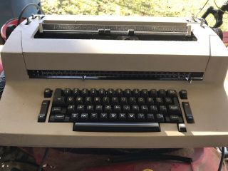 Vintage Ibm Correcting Selectric Ii 2 Electric Typewriter Tan Correcting